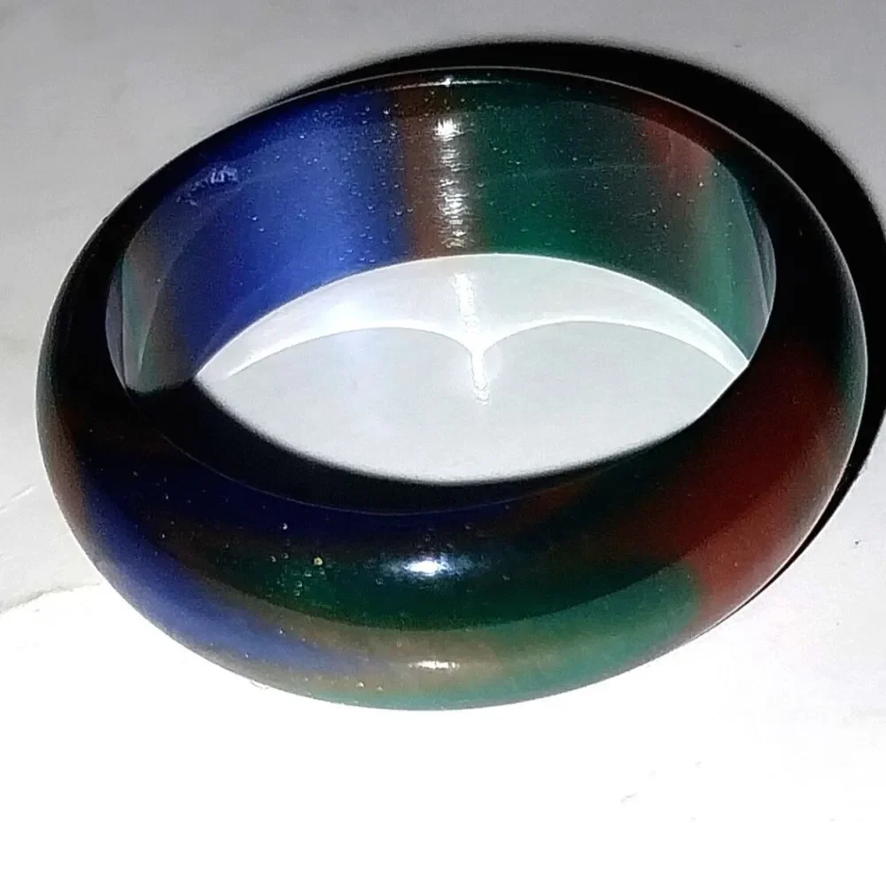Multicolor Resin Ring sz 10